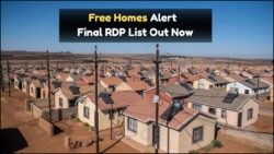 RDP Housing Jackpot! Over 72,000 Families to Receive Free Homes in July – Check Final List Now