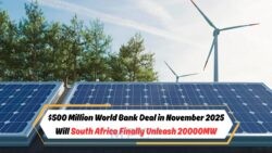 November 2025: How the World Bank's $500M Deal Could Spark 20,000MW of Solar Power in South Africa