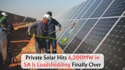 Could Loadshedding Finally End? South Africa Reaches 6,200MW from Private Solar in August