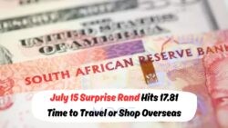 Rand Rockets to 17.81 Against USD – Discover the Impact on Travel and Shopping