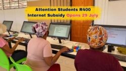 Exciting News: SA Youth Eligible for R400 Monthly Internet Grant Starting 29 July – Apply Now Nationwide!