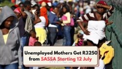 Starting 12 July: SASSA Publishes Names of Unemployed Moms Set to Receive R3,250!