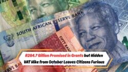 SA Budget 2025 Sparks Outrage: R284.7 Billion Relief Clashes with October VAT Hike Impacting the Poor