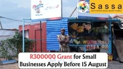 Unlock R300,000 for Your Business: Township Grant Deadline on 15 August!