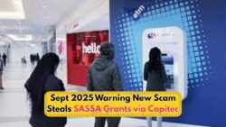 Alert: SASSA Grant Thefts through Capitec Accounts in September – Essential Steps to Protect Yourself!